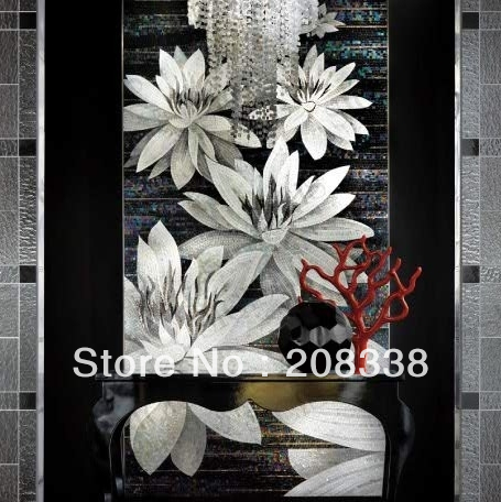 Bianco mosaico di vetro acquista a poco prezzo bianco mosaico di ...