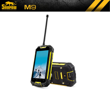 Snopow M9 Smartphone Android 4 2 1G 4GB 4700mAh Waterproof Cellphone PTT Walkietalkie IP68 MTK6589 4