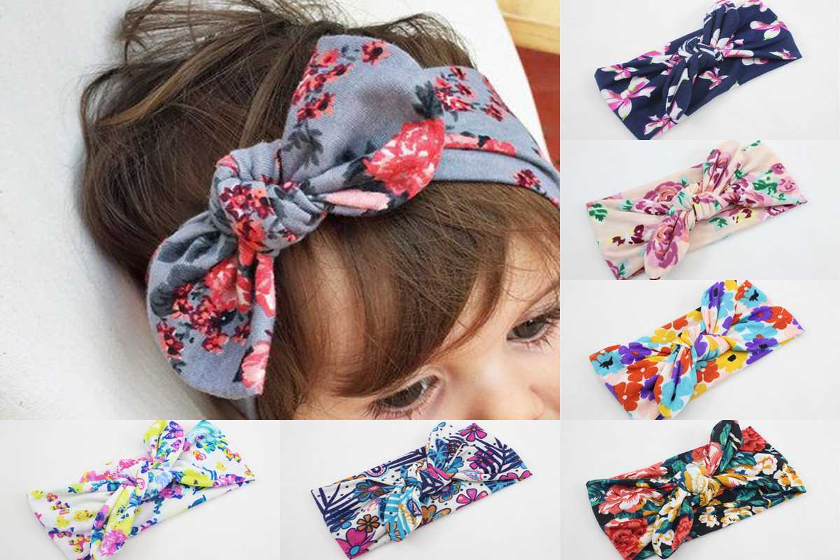 742 New baby headband trends 884 Baby Kid Girl Infant's Flower Bow Hairband Turban Knot Rabbit Headband    742 New baby headband trends 884 Baby Kid Girl Infant's Flower Bow Hairband Turban Knot Rabbit Headband