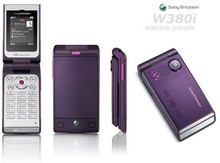 original SONY Ericsson w380 unlocked Mobile phone bluetooth mp3 player free shipping one year warranty