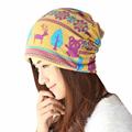 Practical Design Autumn Winter Beanies Warm Deerlet Pattern Skullies Knit Cap Gorro Caps For Women Ladies