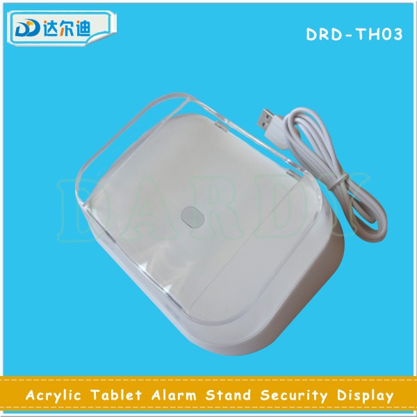Acrylic Tablet Alarm Stand Security Display