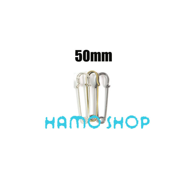 20pcs lot 50mm Mix Color Metal font b Kilt b font Pin Large Safety Brooch Pins