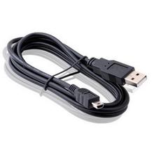 length 75cm Best Black USB 2.0 A Male to Mini 5 Pin B Data Charging Cable Cord Adapter DS