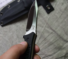 L W Fixed Blade Hunting Knife D2 Blade G10 Handle SEEKER Straight Knife Outdoor Knife Drop