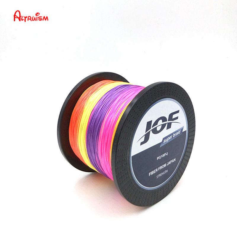 Hot Sale Altruism Brand 1000M 8 Weaves Strands Japanese PE Multifilament fishing line Braided fishing Wire