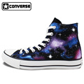 Men Women Sneakers Galaxy Nebula Converse Chuck Taylor Original Design Hign Top Sneakers Hand Painted Shoes