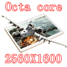 10.1 inch 8 core Octa Cores 2560X1600 IPS DDR 4GB ram 16GB 8.0MP 3G Dual sim card Wcdma+GSM Tablet PC Tablets PCS Android4.4 7 9
