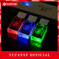 YUFANYF 2017 pendrive 3 colors Red blue green LED Buick car LOGO USB falsh drive 4GB