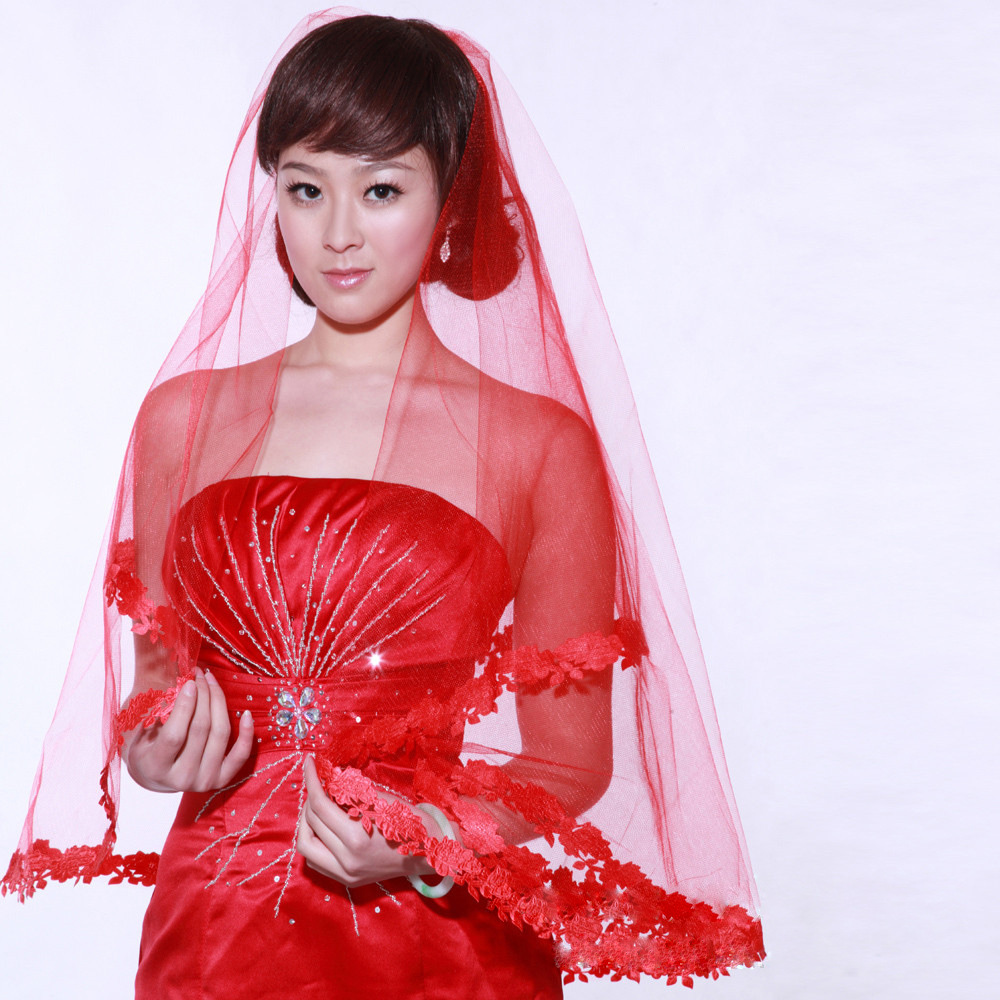 Hoge kwaliteit groothandel rode sluier van chinese rode sluier ...