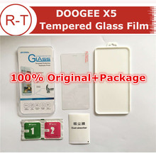 DOOGEE X5 Tempered Glass Film 100 Original Ultra Thin Screen Protector front glass film Package for