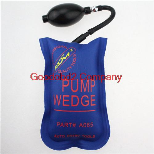 Newest Blue KLOM PUMP WEDGE LOCKSMITH TOOLS Auto Air Wedge Lock Pick Open Car Door Lock