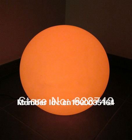 40CM lighted up led Ball color changeable waterproof swimming pool stlools color changing D40cm rgb led