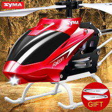 Original SYMA W25 2CH RC Helicopter Shatterproof Remote Control Copter with Built in Gyro Radio Mini Drones Indoor Nerf Toys