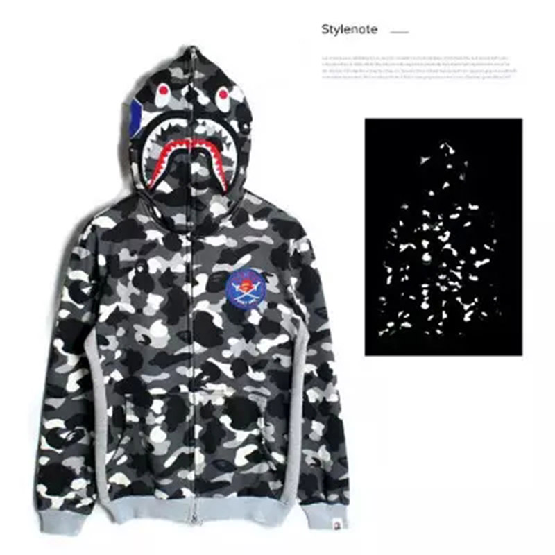 bape x adidas reflective hoodie