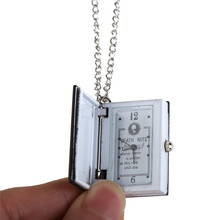 Free Shipping High Quality Vintage Classic Fashion Watch Death Note Book Quartz Pocket Watch Pendant Necklace