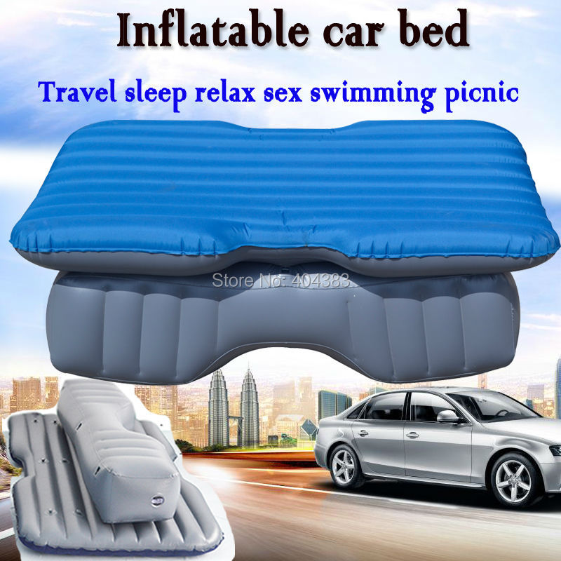 Фотография car style waterproof high quality Colors Universal Car Travel Inflatable Mattress Car Inflatable Bed Air Bed Cushion Thickening