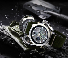 2015 watches men luxury brand AMST dive LED watches sport Military Watch Genuine quartz watch men