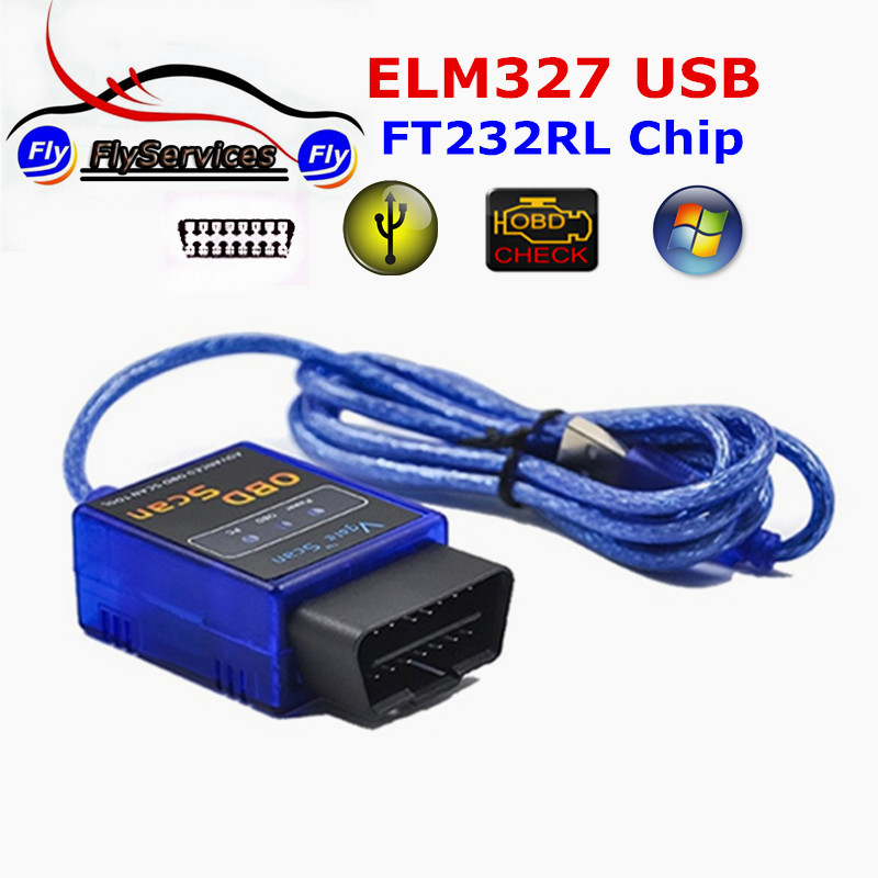 Vgate ELM327 USB    FT232RL   -  OBD     Vgate USB ELM 327