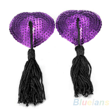New Sexy Sex Product Toys Women Lingerie Sequin Tassel Breast Bra Nipple Cover Pasties Stickers Petals