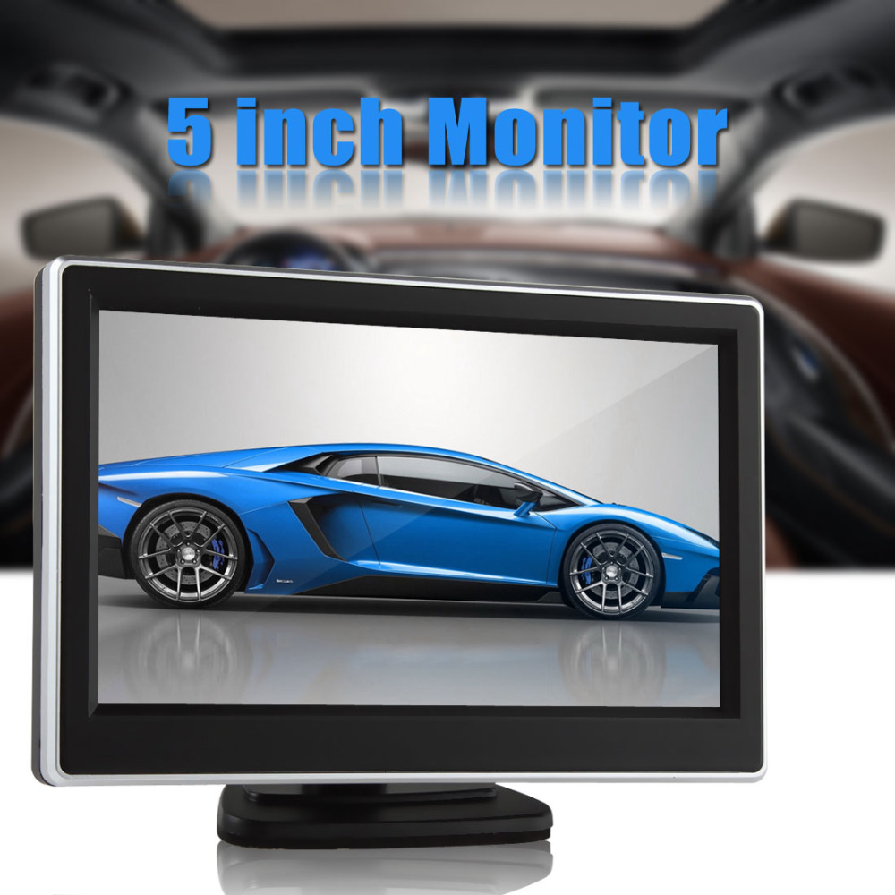 5 Inch TFT LCD Color High Definition Digital Panel Car Rear View Monitor Parking Rearview Monitor for Backup Reverse Camera 5 Inch TFT LCD Color High Definition Digital Panel Car Rear View Monitor Parking Rearview Monitor for Backup Reverse Camera