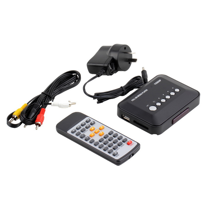 1080P HD USB HDMI Multi TV Media Video Player Box TV video MMC RMVB MP3