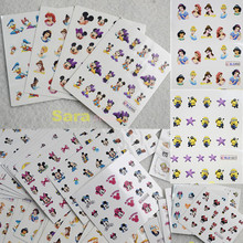 77 sheets Cute Cartoon Water Transfer Nail Stickers Foils Polish Watermarks Decals DIY Nail Beauty Decoration Styling Tools M51