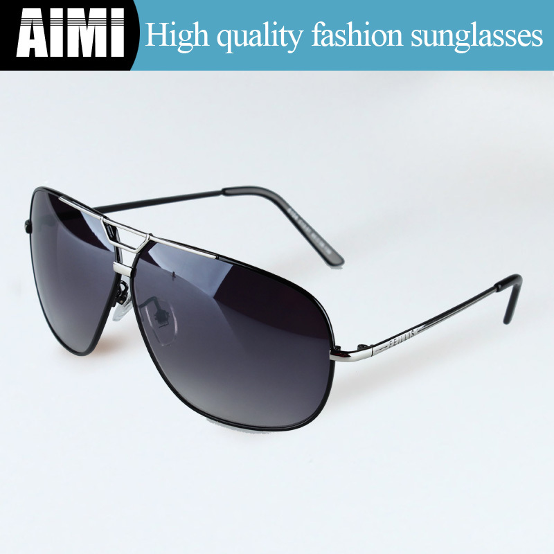 2015 Hot Sale Men Sunglasses Fashion Brand Designer Pop Sun Glasses Alloy Frame Glasses Cool Male