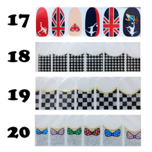 2015 New Arrival fashion sticker decal on the fingernail 10 pcs in other accessories for women