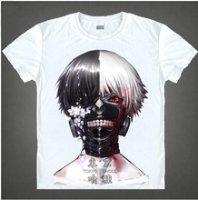 New Tokyo Ghoul T-Shirt Anime Ken Kaneki T shirt Fashion Men Women Clothes Short Sleeve Tshirt Tops