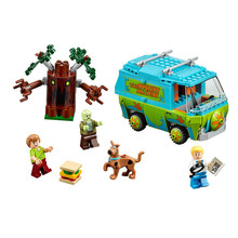 Бела Scooby Doo Тайна Машина Автобус Minifigures Building Block Minifigure Игрушки 10430 Совместимость С лепин Подарок На День Рождения