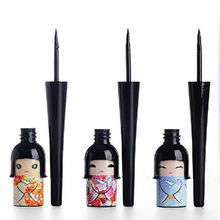 1 X Random Color Cute Lucky Dool Eye Makeup Cosmetic Tool Waterproof Black Liquid Eyeliner Pen