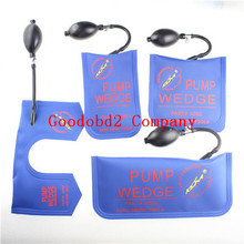 4 unids/lote barato nueva klom pump Wedge cuña del aire Airbag Auto del cerrajero herramienta lock pick set puerta abierta del coche lock S / M / L / cuña U