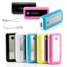 With LED torch light 18650 cell 5200mAh RoHs power bank using