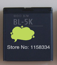 5 шт. / lot BL-5K BL 5 K аккумулятор для nok N85 N86 без относящийся к сети пакета мобильный телефон аккумулятор
