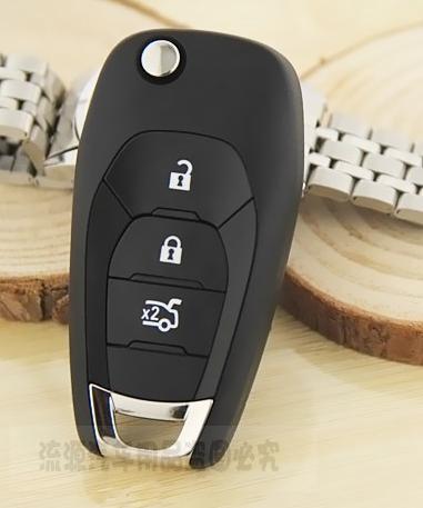 Free Shipping Original Size 3 Button Replace Flip Folding Remote Key 315MHZ ID46 Chip For 2015