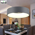 Modern round art 32W LED pendant lamps restaurant living room hotel hall office dining room Chandelier