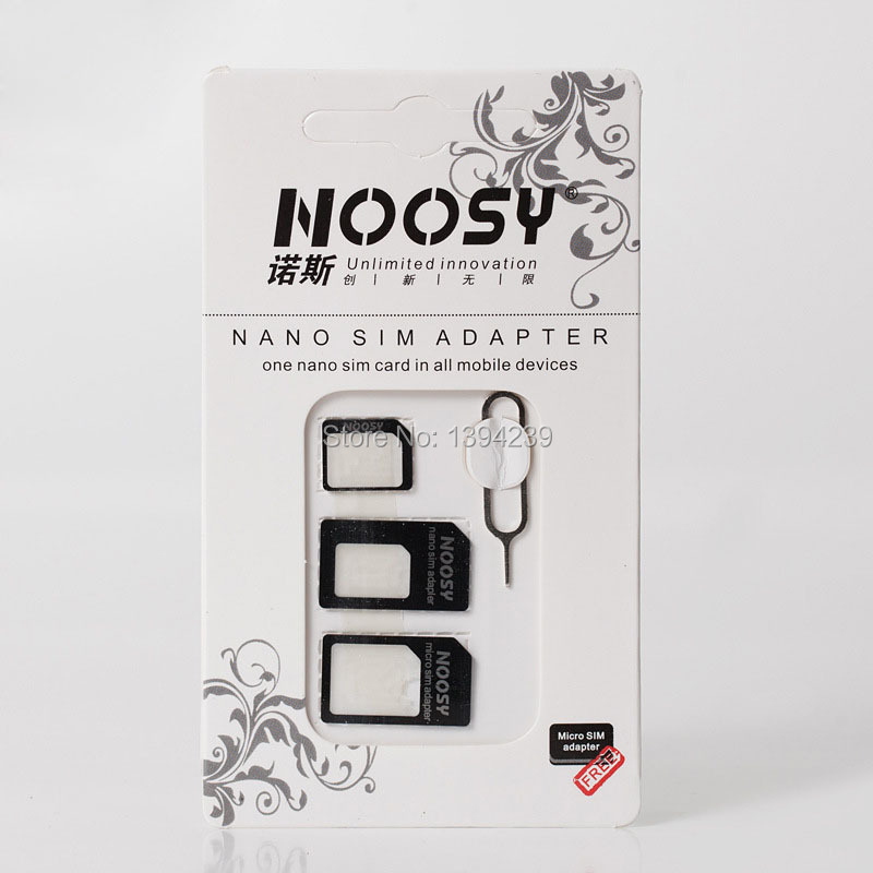 4  1 noosy nano sim      iphone 5 5s  iphone 6   1000 ppcs / lot
