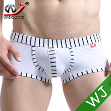 New Arrival WJ mens bermudas masculina de marca mens underwear boxers shorts men boxers for men Viscose Cotton white 5003-PJ