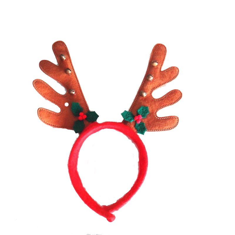 santa reindeer christmas antlers head hoop band christmas santa reindeer christmas antlers head hoop band christmas