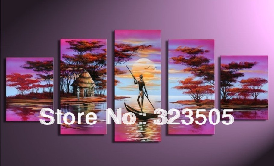 Purple Canvas Art Promotion-Shop For Promotional Purple Canvas Art On ...