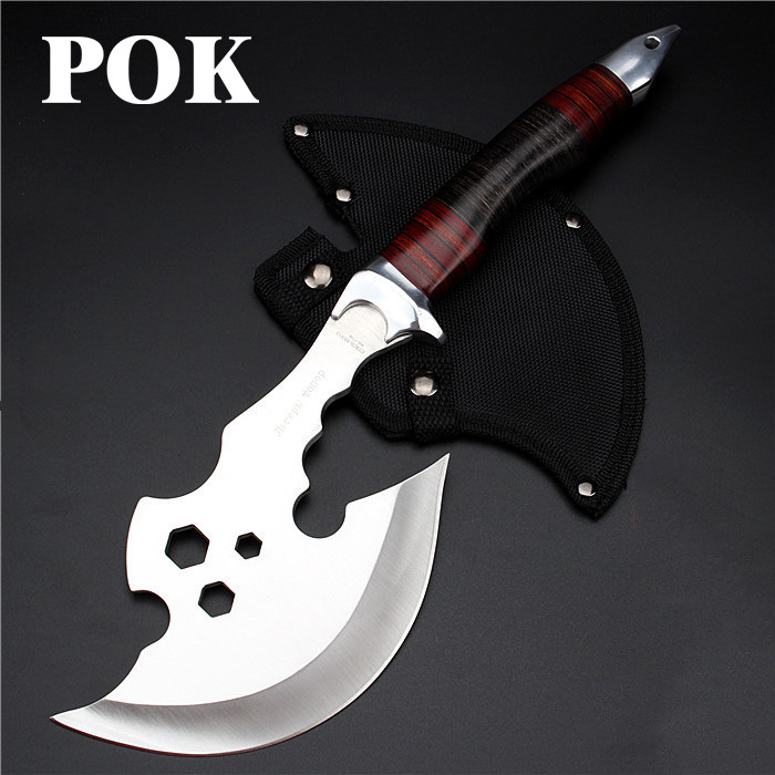 Outdoor Survival Self Defense Axe Camping High Carbon Steel Hunting Fire Axe Hacha Mountain