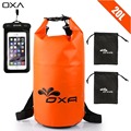 OXA 20L Outdoor PVC Waterproof Dry Bag with two Phone Case Durable Lightweight Diving Rafting Swimming