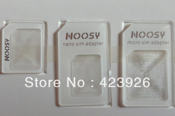 3  1 Nano sim    iphone 5 Noosy  - 