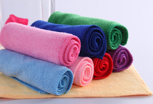 10 Pcs Mixed Color Microfiber Car Cleaning Towel Home Washing Polishing Cloth HG