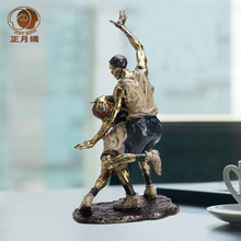Basketball player Kobe Bryant statue decoration ornaments Children s Room den creative home furnishings retro furnishings