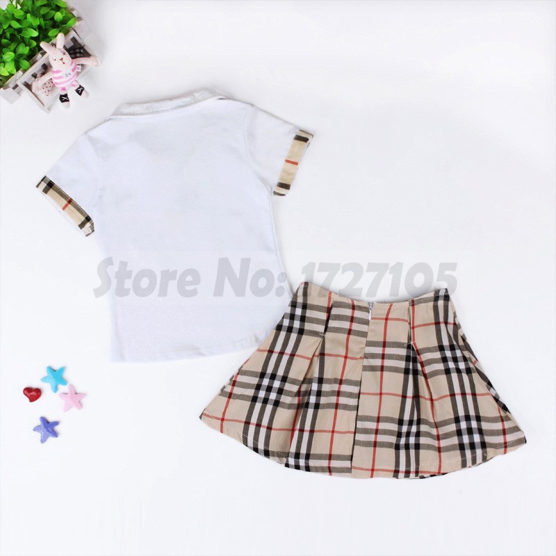 retail 2015 spring autumn new arrival girls clothing set shirt+plaid skirt 2pcs kids girl clothes suits childrens clothing retail 2015 spring autumn new arrival girls clothing set shirt+plaid skirt 2pcs kids girl clothes suits childrens clothing