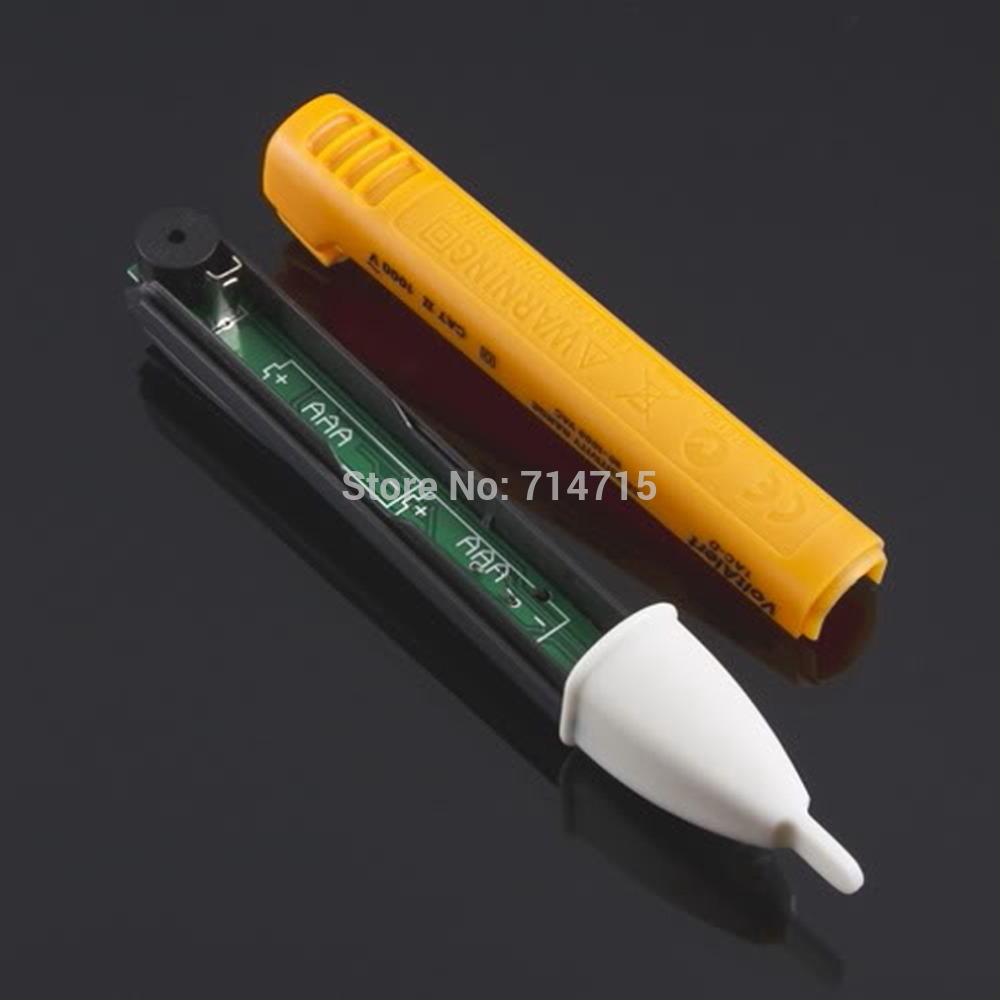 1pc Electric Socket Wall AC Power Outlet Voltage Detector Sensor Tester Pen LED light indicator 90