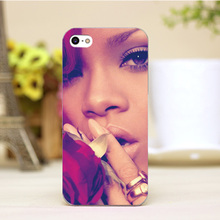 pz0006-3-7-19 Rihanna Design Customized cellphone cases For iphone 4 5 5c 5s 6 6plus Shell Hard Lucency Skin Shell Case Cover