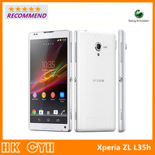 Original Refurbished Unlocked Sony Xperia ZL L35h Cell phone Quad-core 3G&4G GSM WIFI GPS 5.0” 13MP 2GB RAM Free Shipping